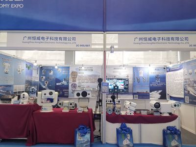 广州恒威“夜通航”安防监控产品,亮相!中国海洋经济博览会现场